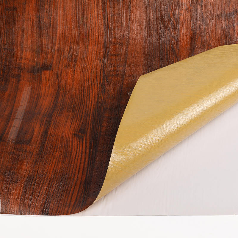 Lepiaca fólia Wood-Grain s 3D reliéfnym zadným náterom